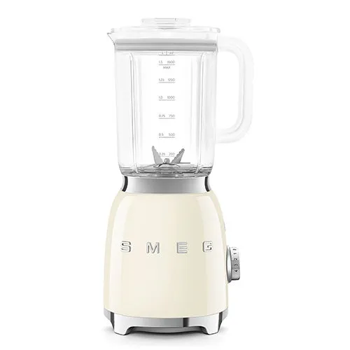 50's Retro-Style 800W Blender, Cream