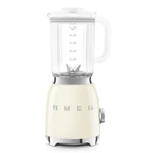 50's Retro-Style 800W Blender, Cream