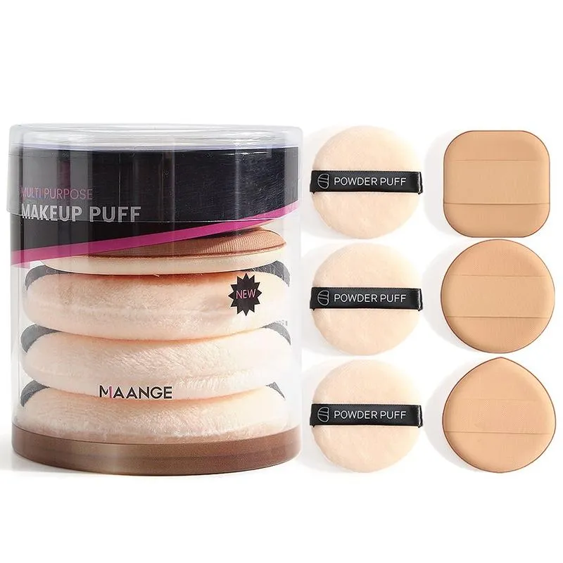 6Pcs Soft and Elastic Beauty Makeup Powder Puff Sponge