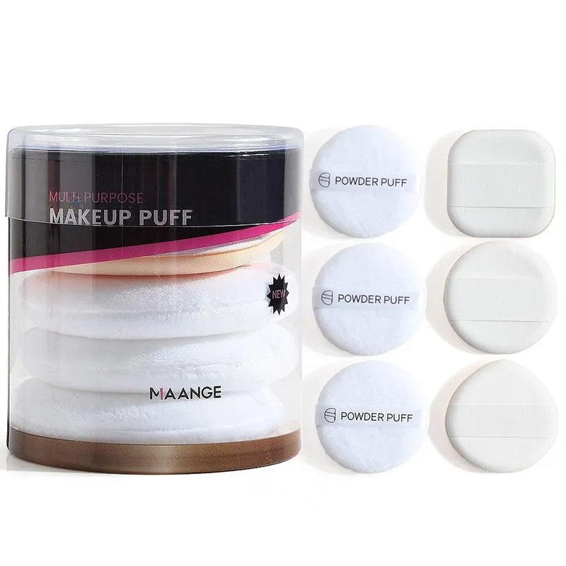 6Pcs Soft and Elastic Beauty Makeup Powder Puff Sponge