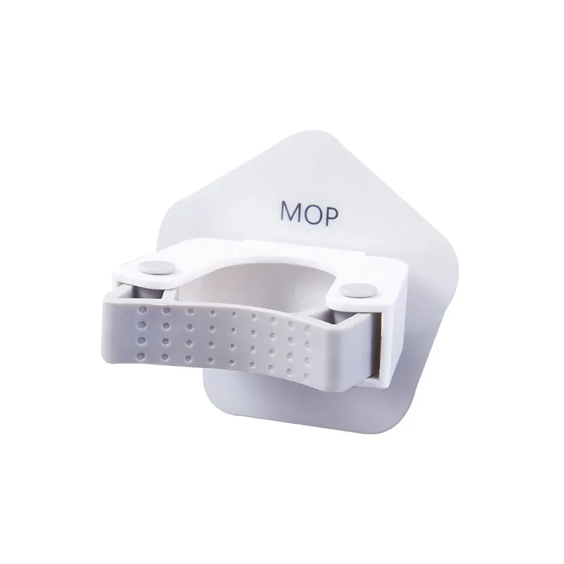 Bathroom Mop-free Mop Clip Artifact Bathroom Mop Holder Wall Mount