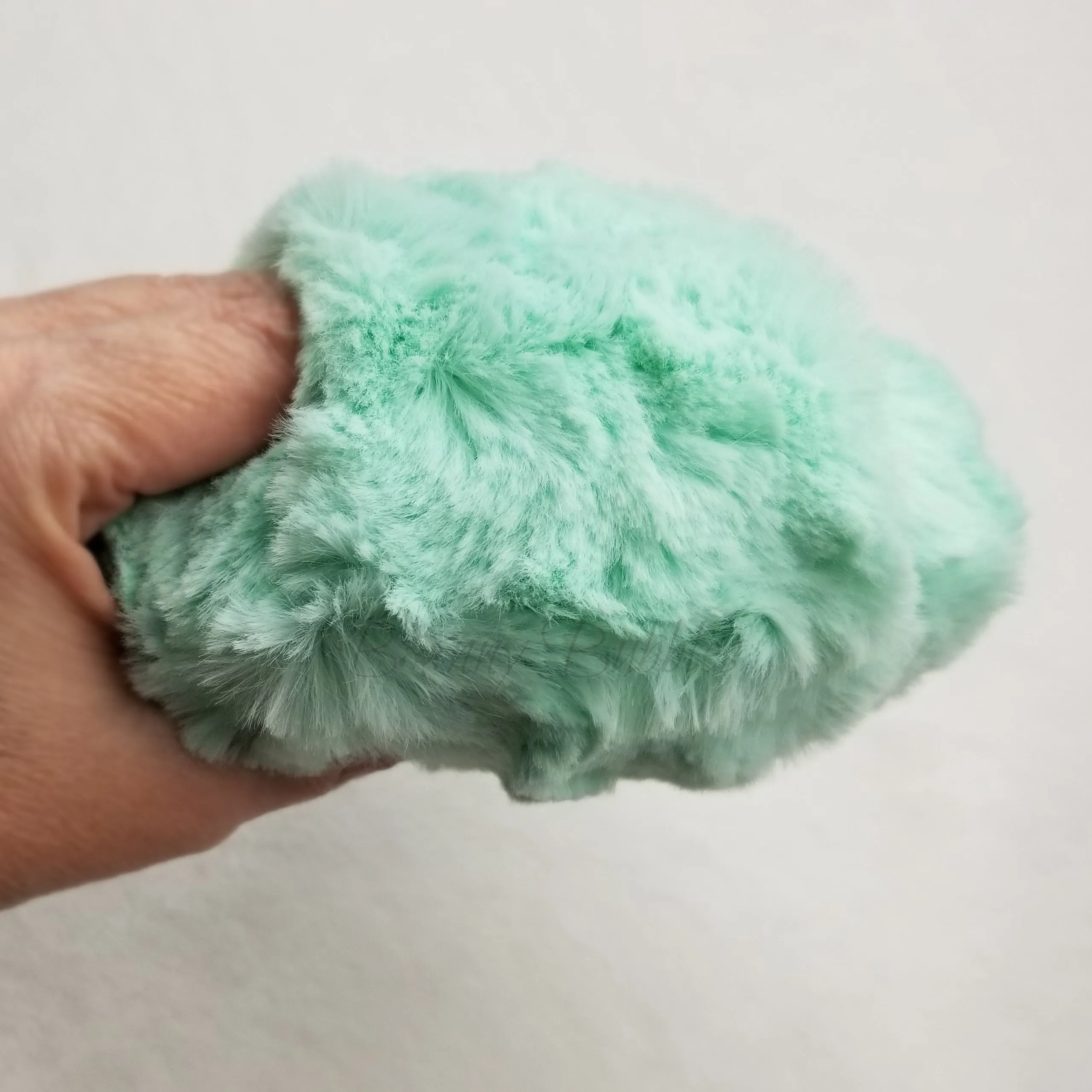 Body Powder Puff - Mint Green, 5 inch