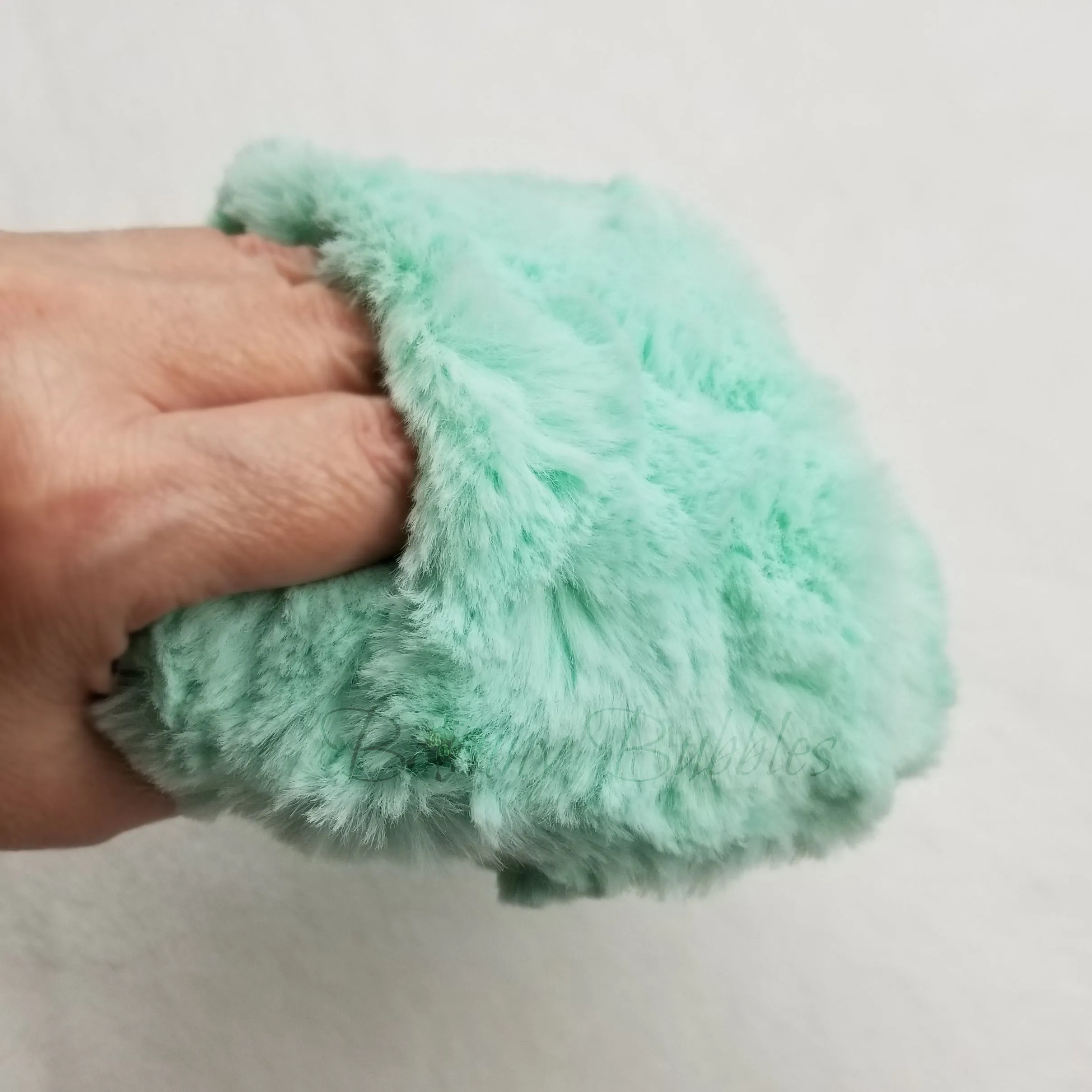 Body Powder Puff - Mint Green, 5 inch