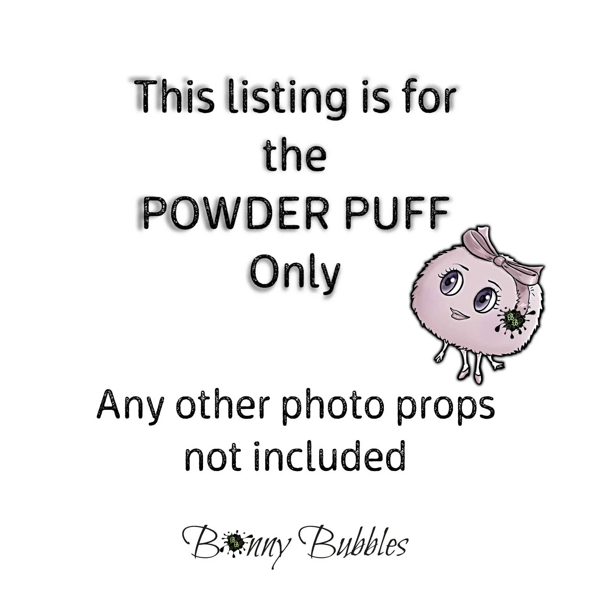 Body Powder Puff - Organza, 4 inch