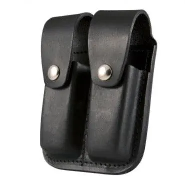 Boston Leather Double Mag Holder - 9mm/40Cal.