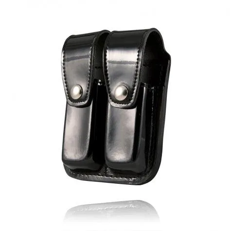 Boston Leather Double Mag Holder - 9mm/40Cal.