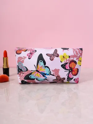 Colorful Butterfly Makeup Bag Cosmetic Organizer Toiletries Bag Makeup Organizer