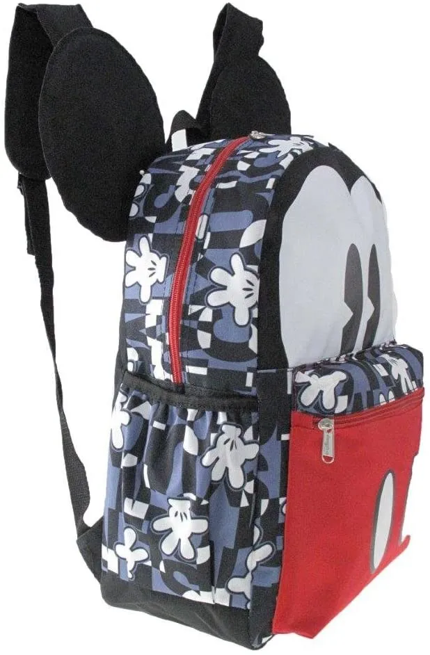 Disney Mickey Mouse 16" 3-D Style School Backpack