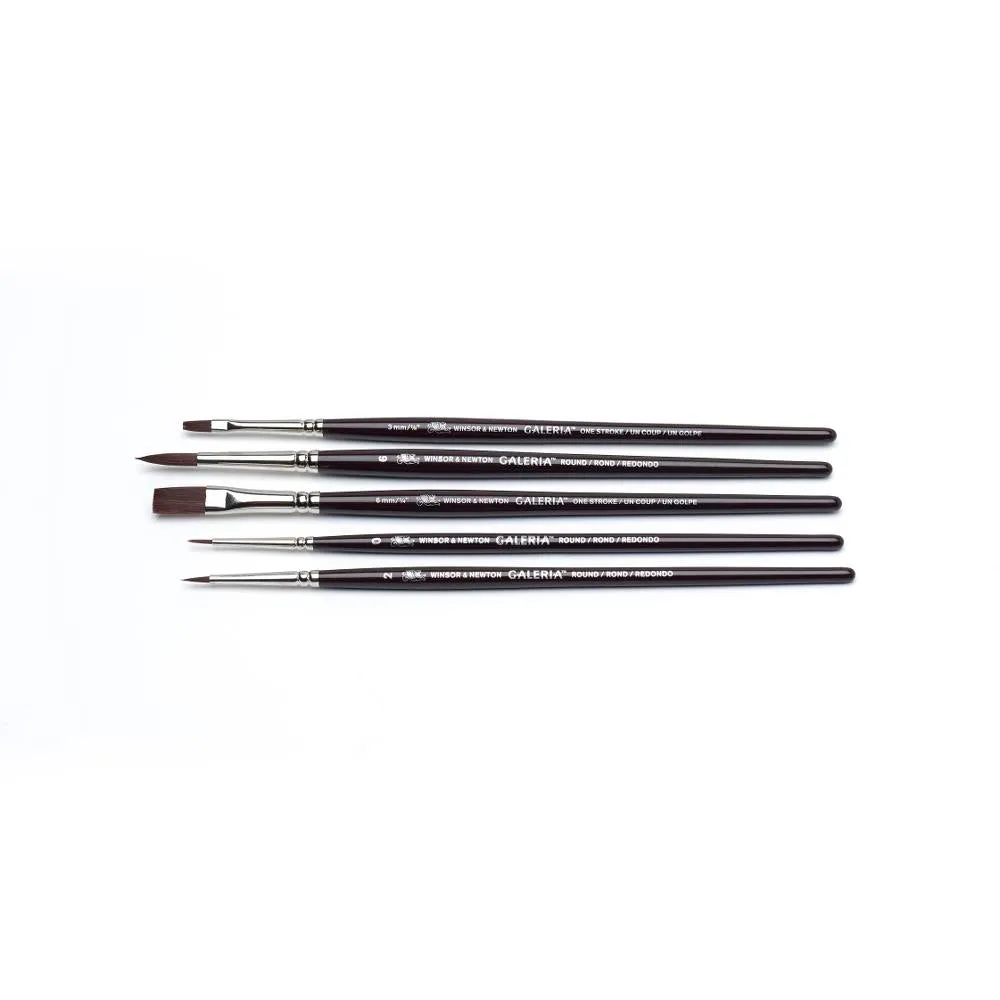 Galeria Brush Short Handle 5 Pack (2)