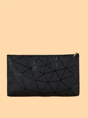 Geometric Makeup Bag Cosmetic Organizer Toiletries Bag Makeup Organizer Zip