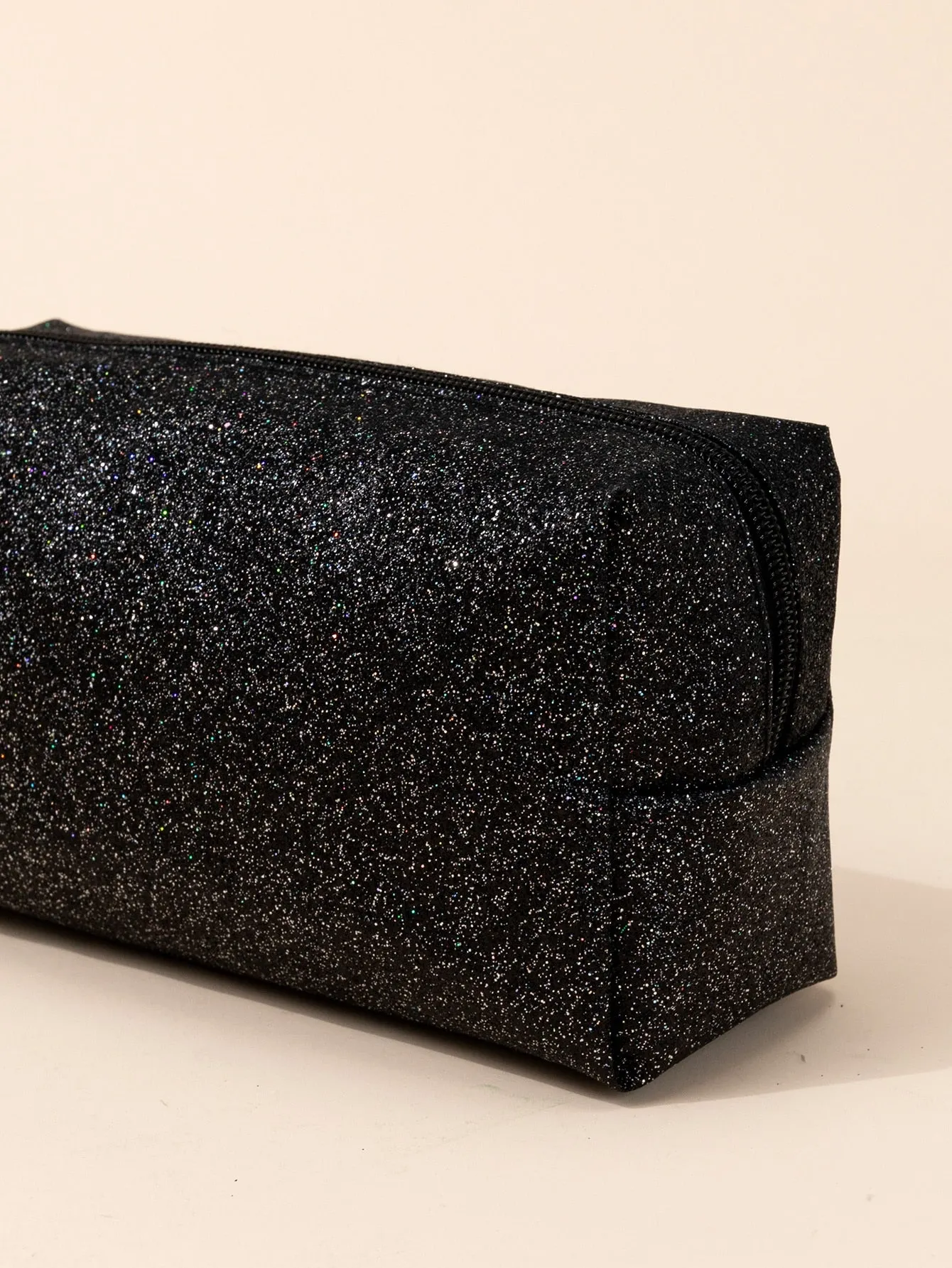 Glitter Makeup Bag Cosmetic Organizer Toiletries Bag Makeup Organizer Zip Pouch