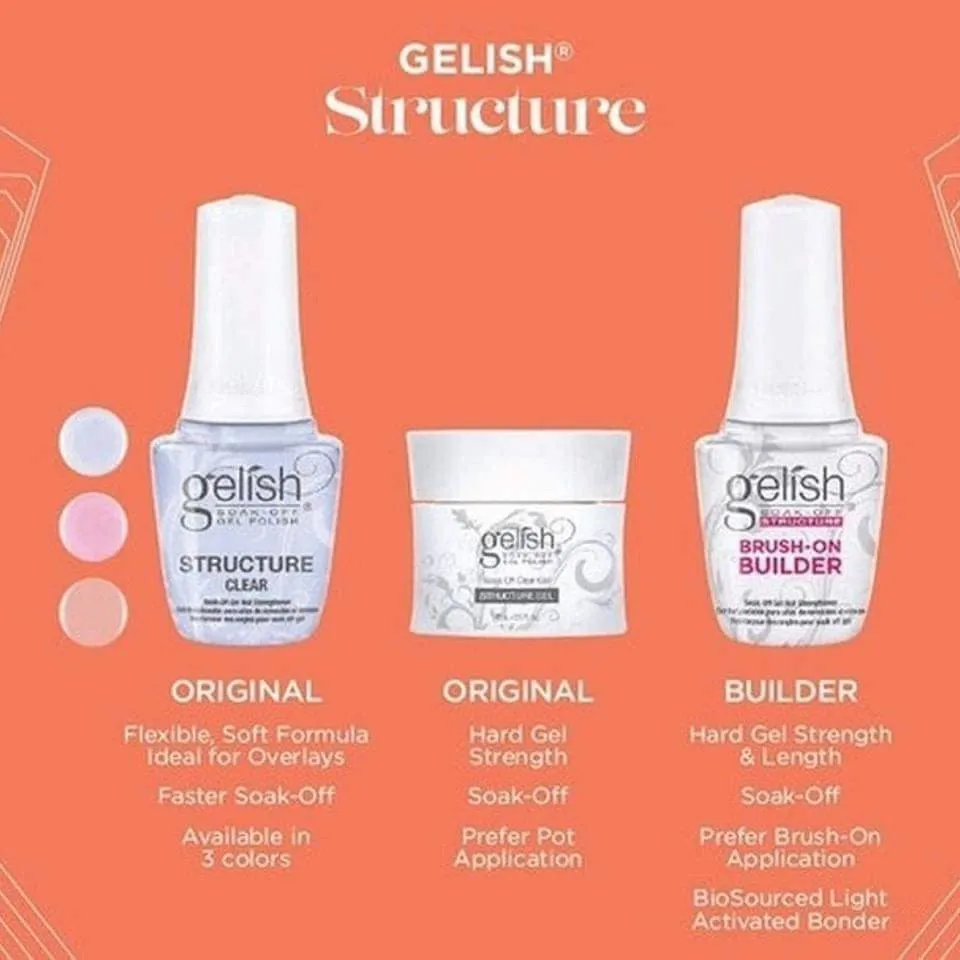 Harmony Gelish Structure Brush-On Clear
