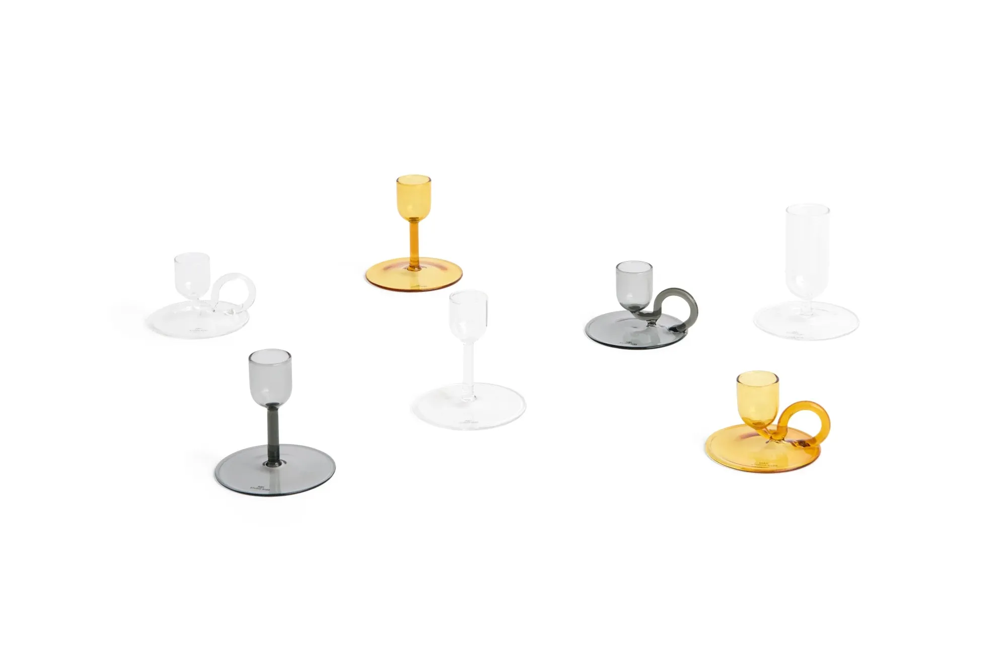 HAY Tiny Straight Glass Candleholders
