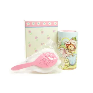 Little Blossom Powder Vintage Avon Whisper Soft Talc with Puff