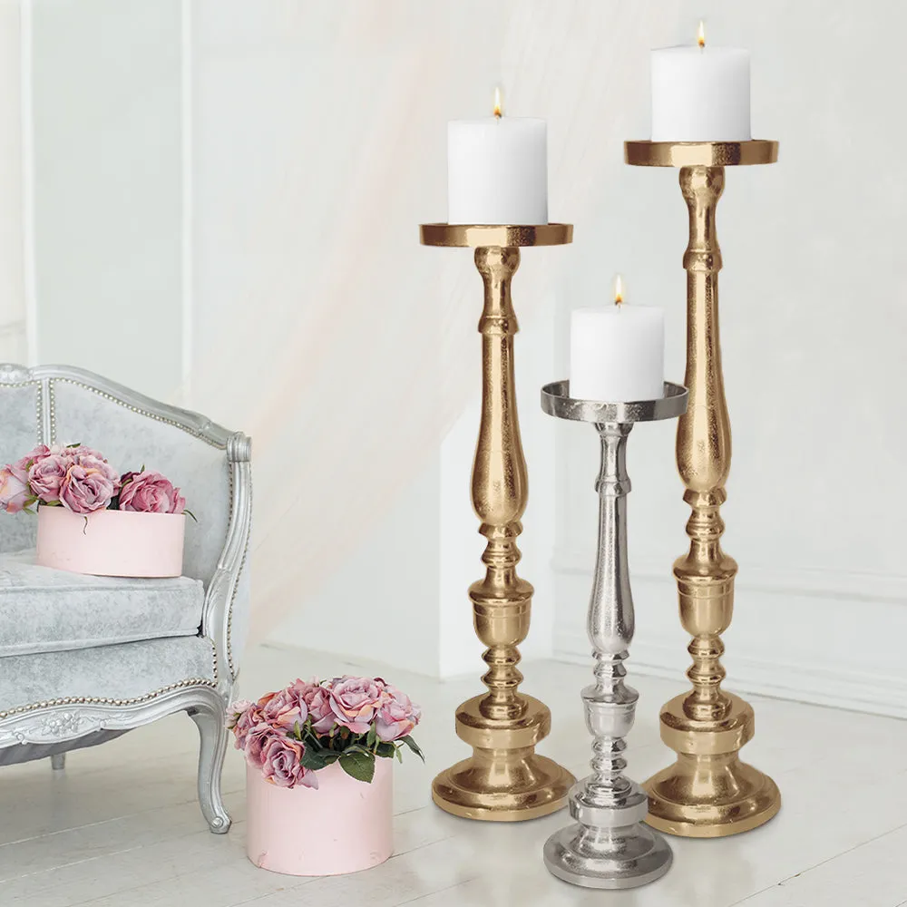 Megara Floor Candle Holder