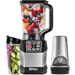 Nutri Ninja Auto-iQ Compact Blender System with Nutri Ninja Cups (BL490)