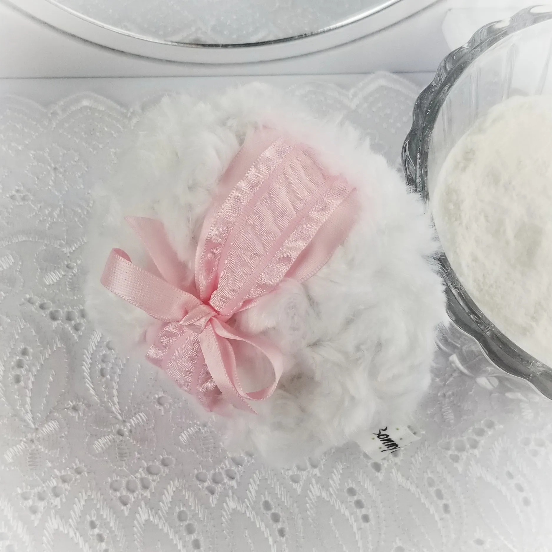 PINK, Body Powder Puff - 4 inch