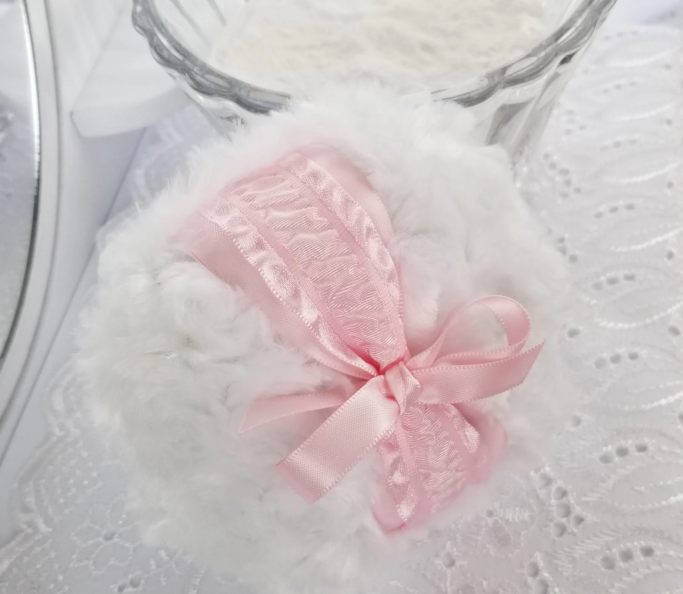 PINK, Body Powder Puff - 4 inch