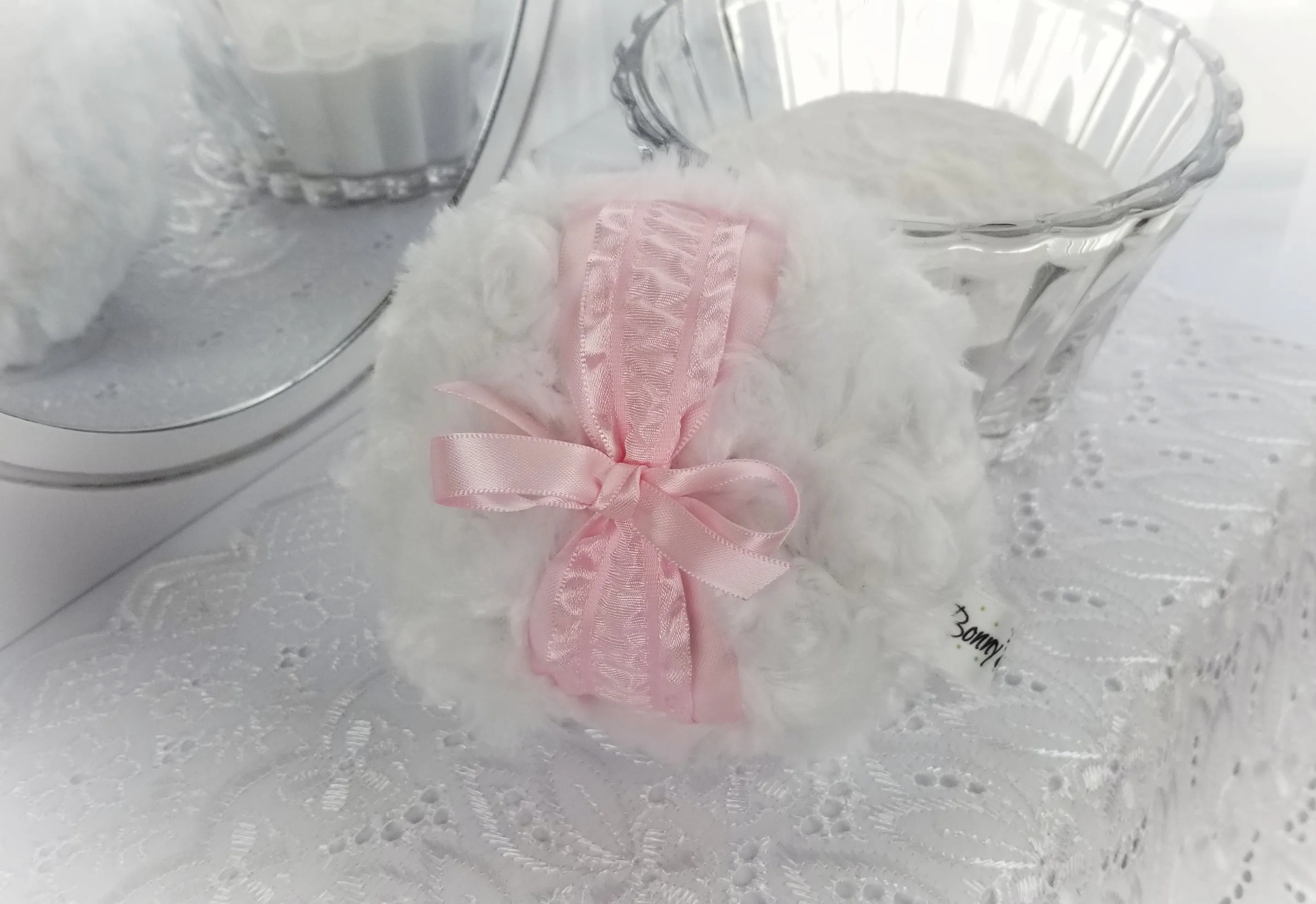 PINK, Body Powder Puff - 4 inch