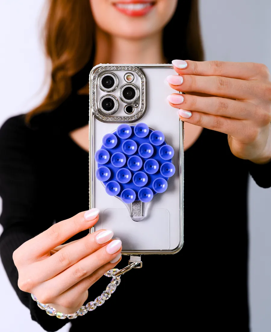 Purple MagSafe Suction Phone Mount