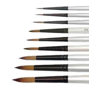 Simply Simmons Brushes - Short Handled Synthetic Round