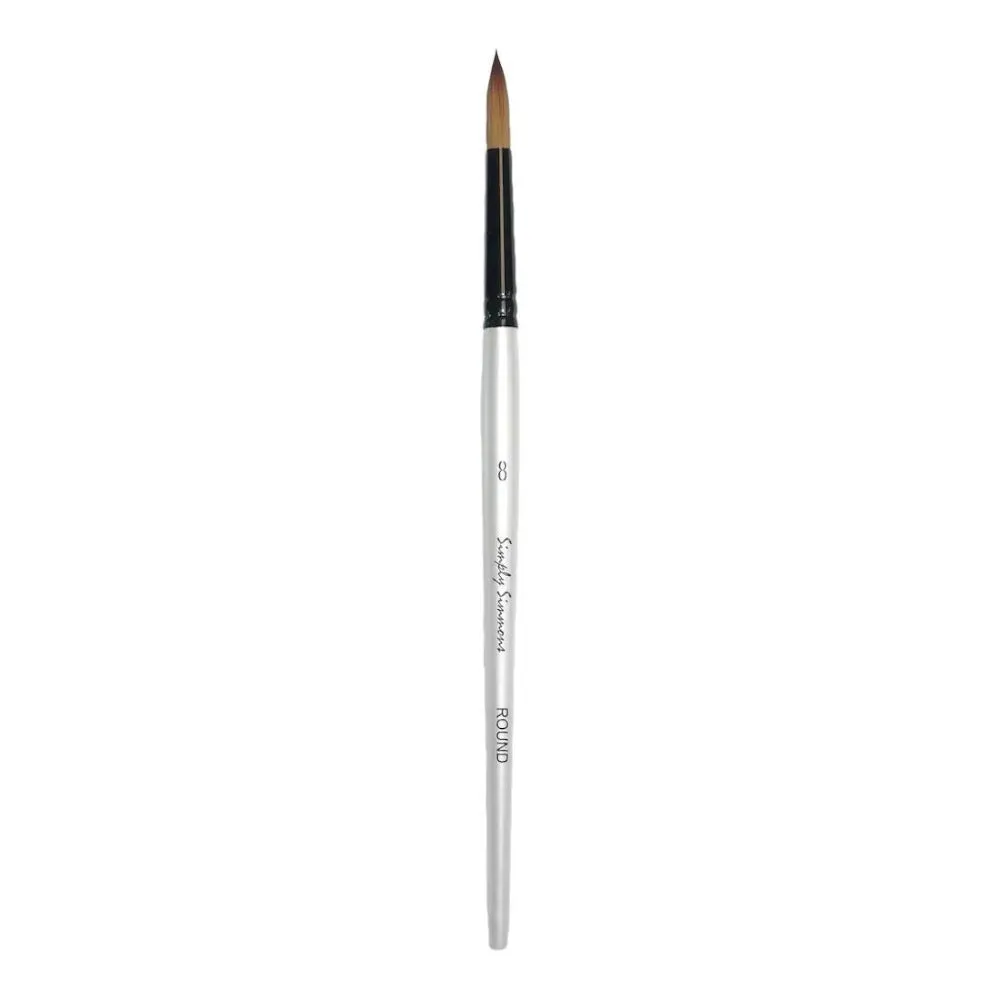 Simply Simmons Brushes - Short Handled Synthetic Round