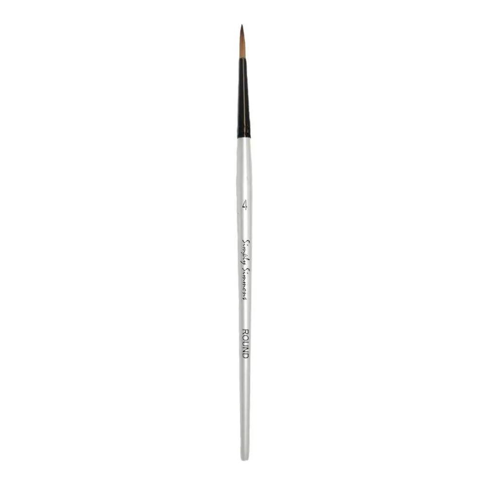 Simply Simmons Brushes - Short Handled Synthetic Round