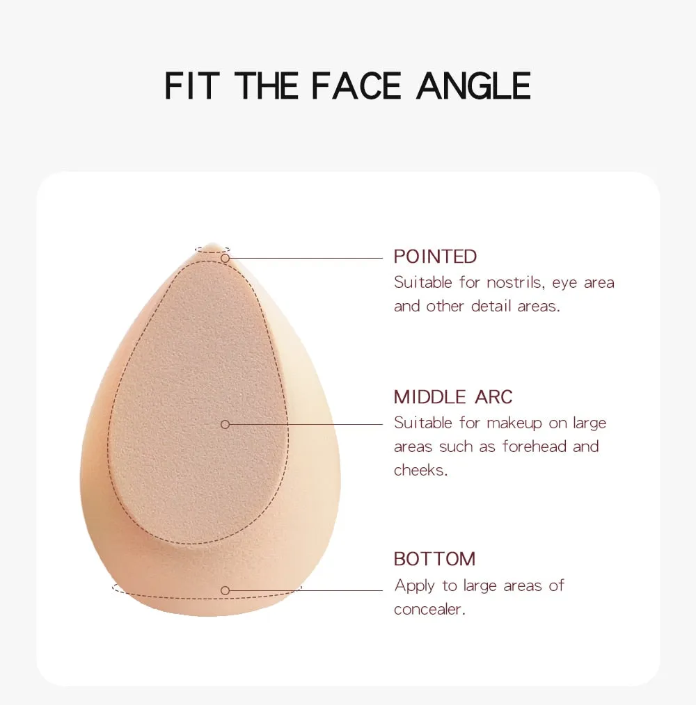 TEEK - Professional  Makeup Sponge Puffs in Multiple Sizes