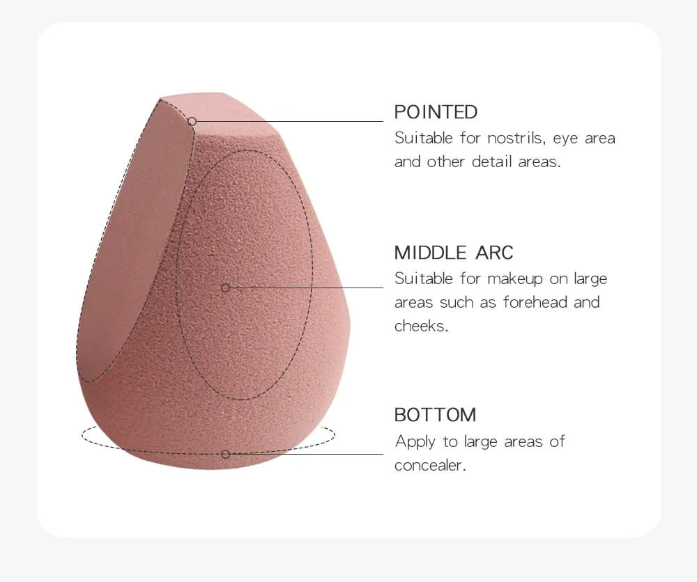 TEEK - Professional  Makeup Sponge Puffs in Multiple Sizes