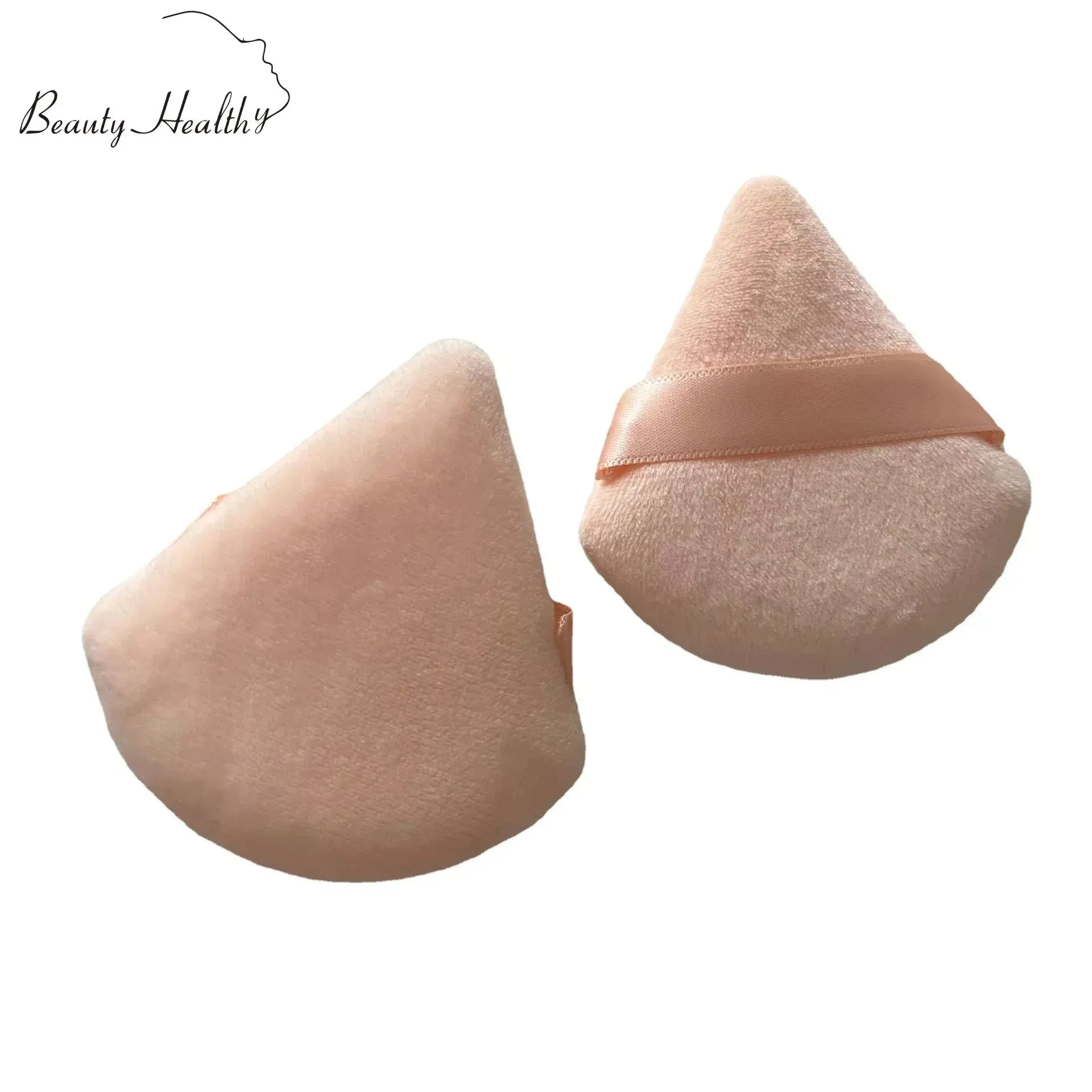 Triangular Powder Puff Fan Powder Powder Puff Dry Puff Sponge Super Soft Setting  Make Up Accessories