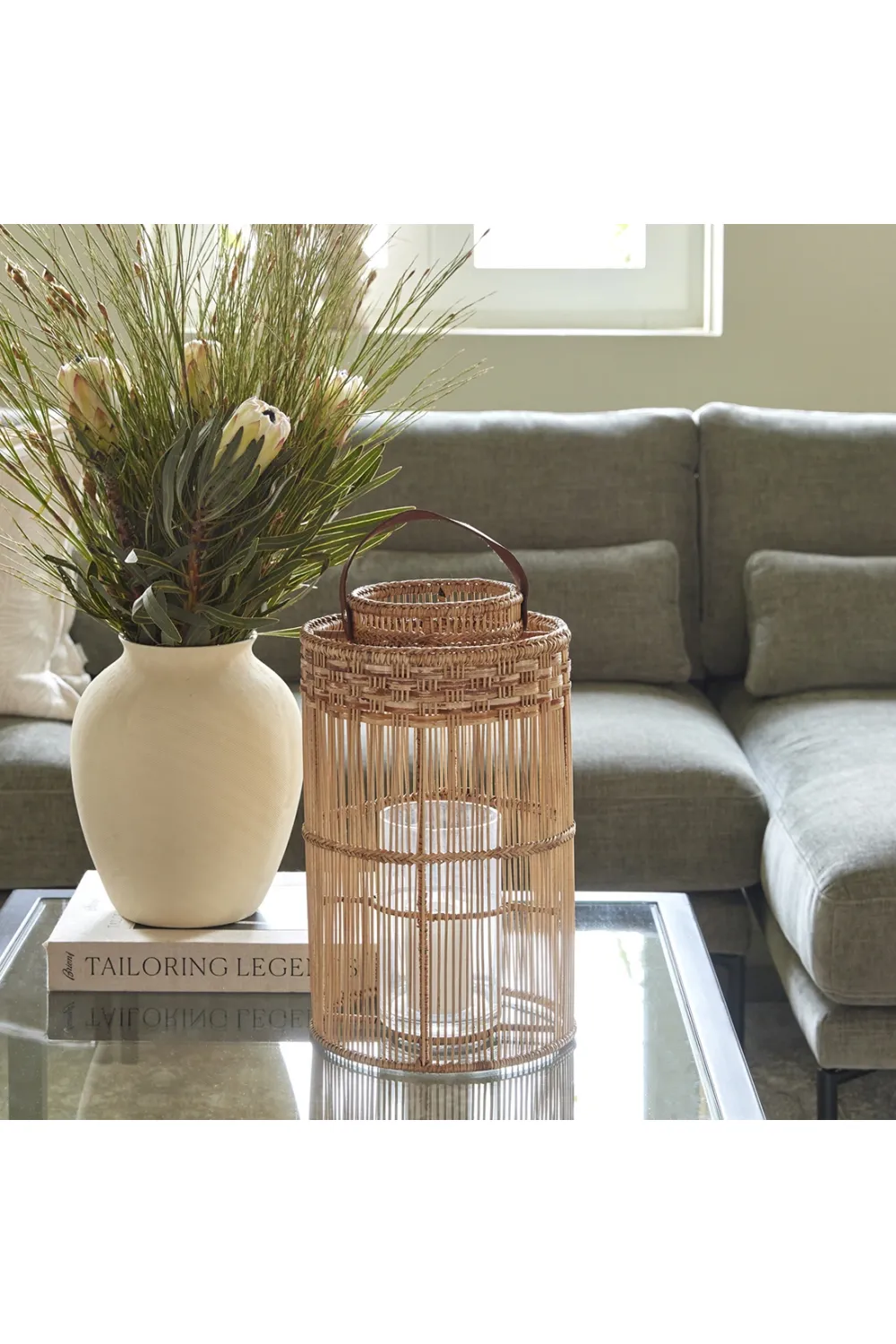 Woven Rattan Lantern | Rivièra Maison Banjar