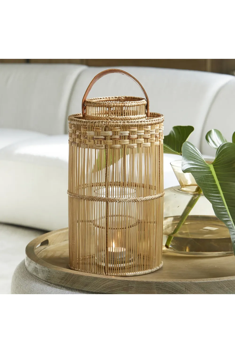 Woven Rattan Lantern | Rivièra Maison Banjar